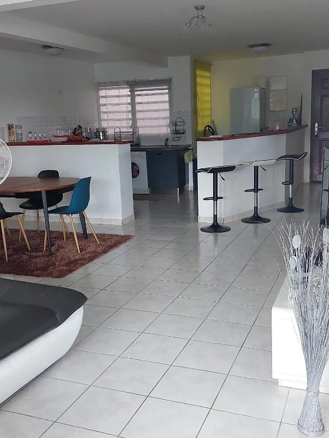 Spacieux T3 Vue Mer Les Trois-Îlets Apartman