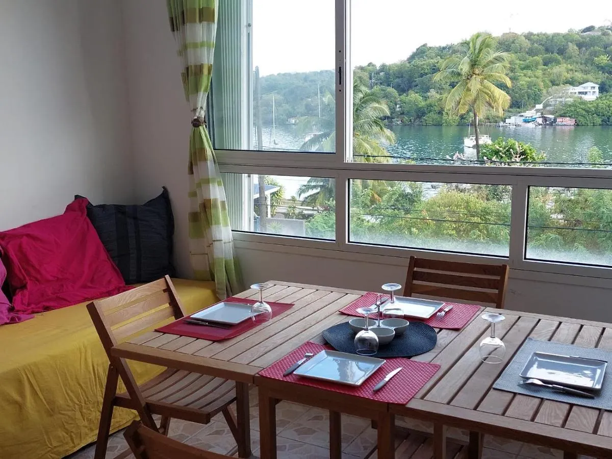Spacieux T3 Vue Mer Les Trois-Îlets